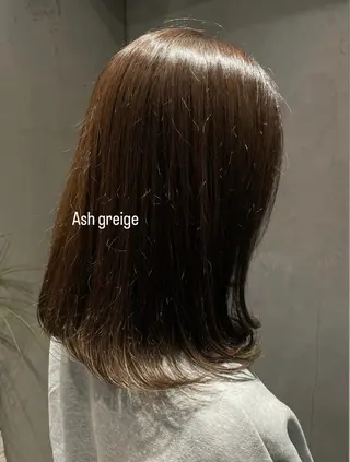 ミディアム カラー Amery kanazawahakkei所属・Luna ☾ ໋のヘアスタイル