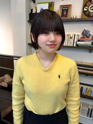 ショート moanin モーニンのヘアスタイル