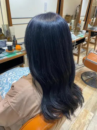 ロング カラー 宮内 真乃のヘアスタイル