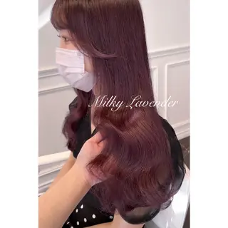 ロング カラー miyu /トレンド カラー×艶髪のヘアスタイル