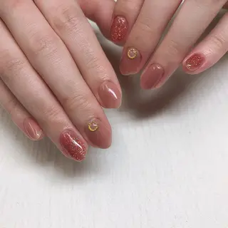 ミディアム ネイル Reonail 💕Kana💕のネイルデザイン