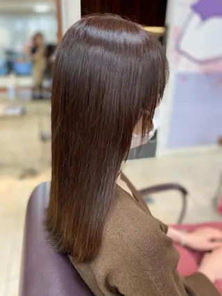 ロング カラー HIRAGA MIKIのヘアスタイル