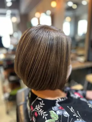 ショート 園田 彩音のヘアスタイル
