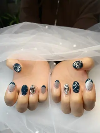 ネイル ハイネイル 自宅サロンのネイルデザイン