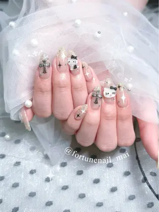 ネイル 🎀Mai 🎀5/2空⋆.✩のネイルデザイン
