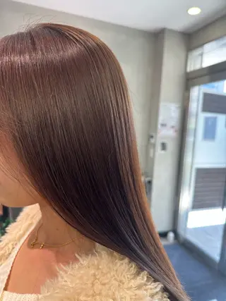 ミディアム カラー yu-kiハイトーン /ブリーチ無しカラーのヘアスタイル