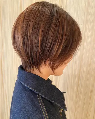 ショート くせ毛×ショート 上岡勇祐のヘアスタイル