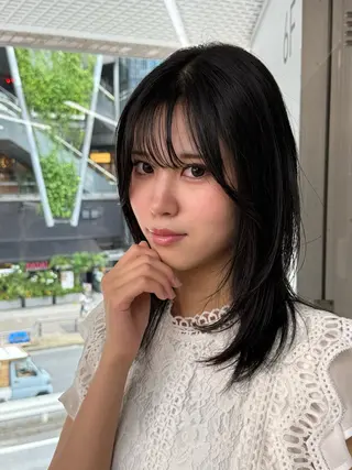 ミディアム カラー ✨️トリートメント✨ /✨透明感✨/ゆうのヘアスタイル