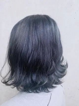 ミディアム カラー な つのヘアスタイル