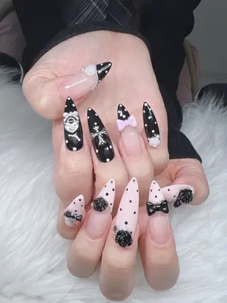 ネイル Lee Nails チップ長さだし専門店のネイルデザイン