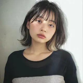 カラー 女性カット🎨カラー 🌀パーマ宮部楓奈のヘアスタイル