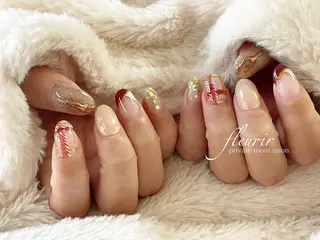 ネイル フルリール 【プライベートサロンのネイルデザイン