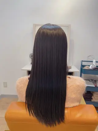 ロング lore 中村かれんのヘアスタイル