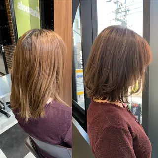 ミディアム 坪井 彰吾のヘアスタイル