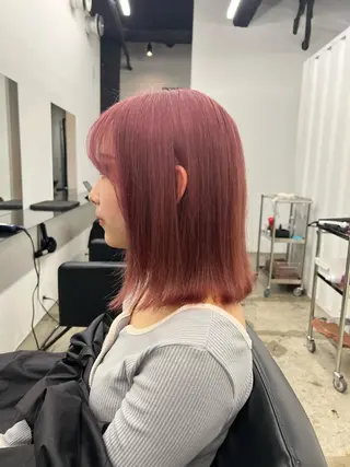 ミディアム カラー ryuei /原宿のヘアスタイル