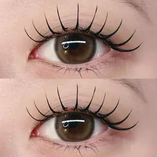 マツエク・マツパ 心斎橋束感マツエク 🖤Kisaのマツエク・マツパデザイン