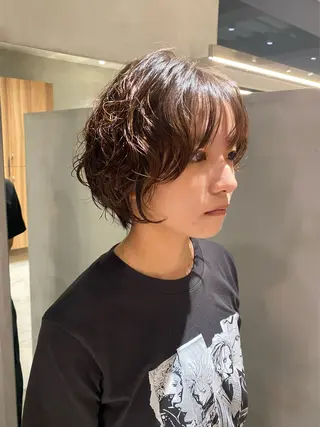 ショート ショート⌇艶カラー ⌇ RIN🌙のヘアスタイル