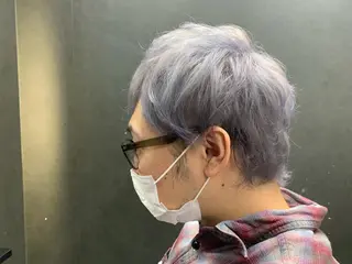カラー メンズ 倉田 よしきのヘアスタイル