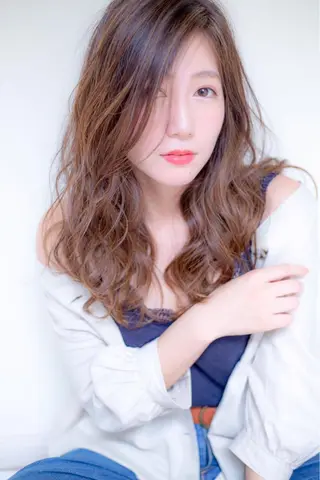 セミロング 髪質改善レイヤー/ ボブたんの翔太のヘアスタイル