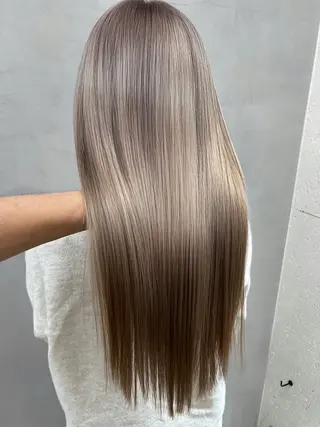セミロング カラー ヘアアレンジ 大宮/山口 竣也のヘアスタイル