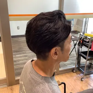 ショート パーマ エイジングケア特化 美容師✂️山崎竜二のヘアスタイル