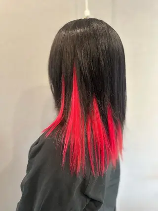 ロング カラー K Harukaのヘアスタイル