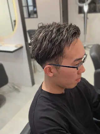 メンズ ショート カラー LEN名古屋/パーマ 海外ヘア/メンズ特化のヘアスタイル