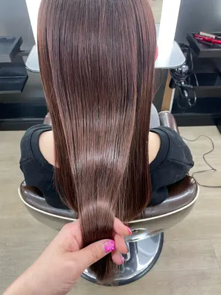 セミロング ✨髪質改善✨原宿 えのもと　はなのヘアスタイル