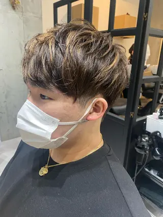 カラー メンズ 似合う髪型が 分からない方へのヘアスタイル