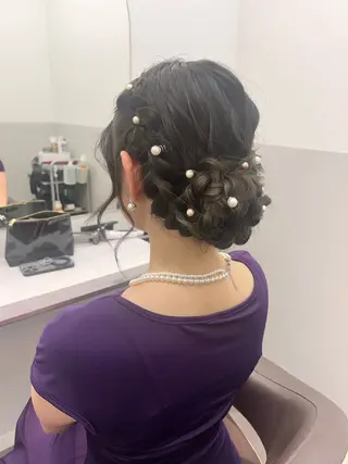 ヘアアレンジ 薄田 珠美のヘアスタイル