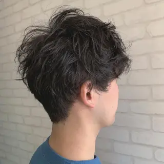 ショート パーマ メンズ ✨髪質改善✨ kazuyaのヘアスタイル