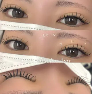 マツエク・マツパ Amy by CHANCE【エイミー】所属・エイミー FUKAのマツエク・マツパデザイン