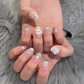 ネイル RICO Nail パーツつけ放題🌈のネイルデザイン