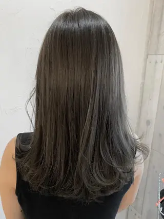 ミディアム カラー MAYU 💚森下のヘアスタイル