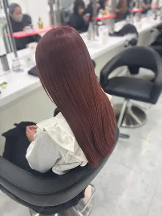 カラー 🎀ツヤ髪✖︎ 暖色🎀RYUKAのヘアスタイル