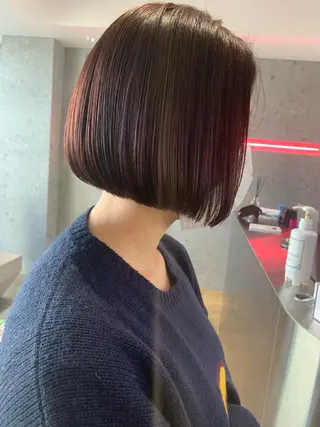 ショート カラー 山下 千明のヘアスタイル