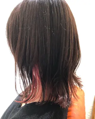 ミディアム 菊池 幹のヘアスタイル