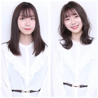 ミディアム カラー 松本 俊樹のヘアスタイル