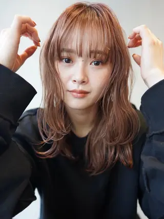 ミディアム カラー 似合わせレディース/ メンズ/あゆかのヘアスタイル