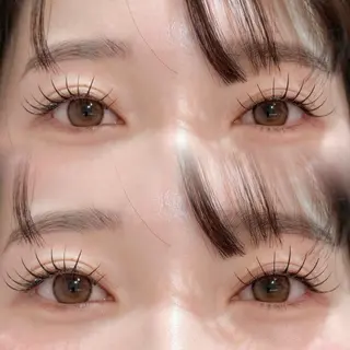 マツエク・マツパ mio🕊 銀座eyelistのマツエク・マツパデザイン