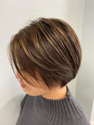 カラー Lepps れいなのヘアスタイル