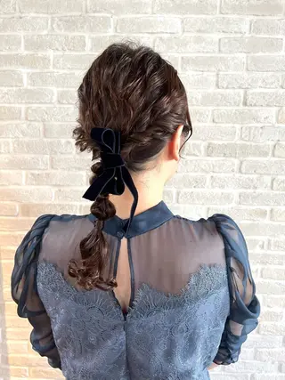 ロング ヘアアレンジ Topstylist YUKIのヘアスタイル