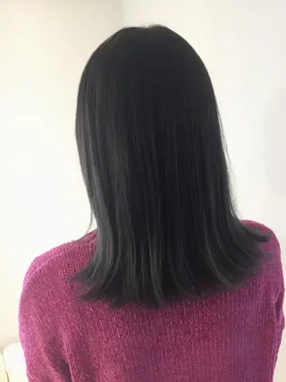ミディアム カラー パーマ ヘアアレンジ ✨ハイクオリティ✨ 山本香也のヘアスタイル