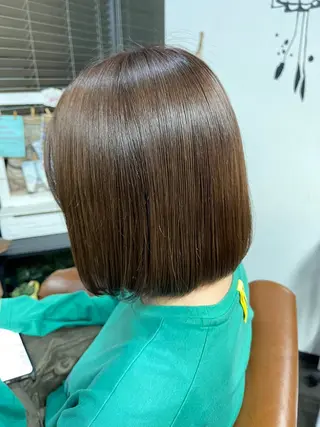 ミディアム カラー ｼﾉｻﾞｷ ｷﾅのヘアスタイル
