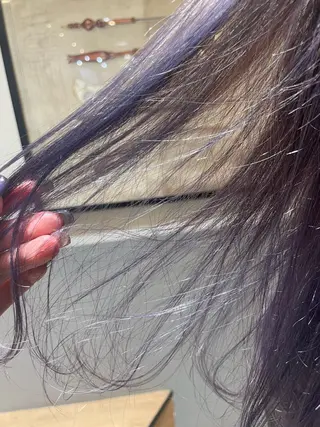 ミディアム 田中 志織のヘアスタイル