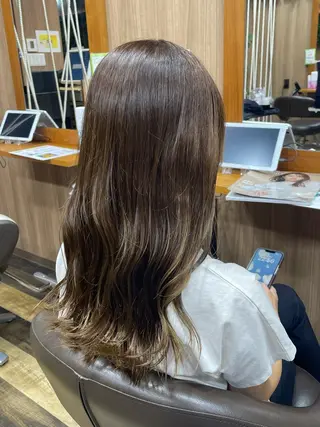 ロング カラー 山際勇策 /岐阜美容師のヘアスタイル