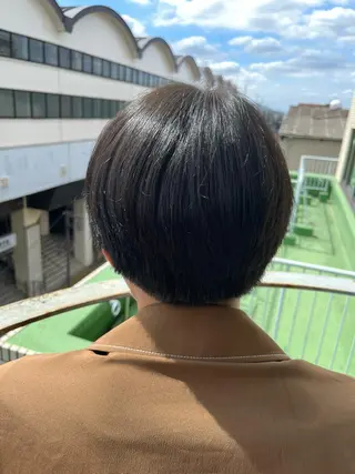 ショート カラー メンズ レディースカット SHIORIのヘアスタイル