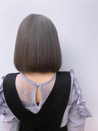 ショート カラー 縮毛矯正×髪質改善 店長　DAITOのヘアスタイル