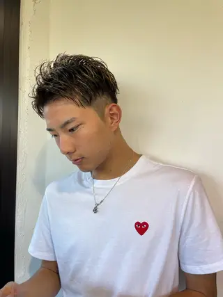 ショート カラー メンズ メンズスタイル /メンズパーマ/須藤のヘアスタイル