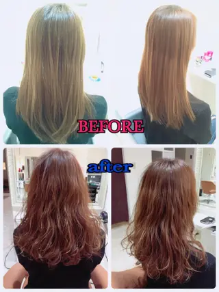 セミロング 中本 勝彦のヘアスタイル